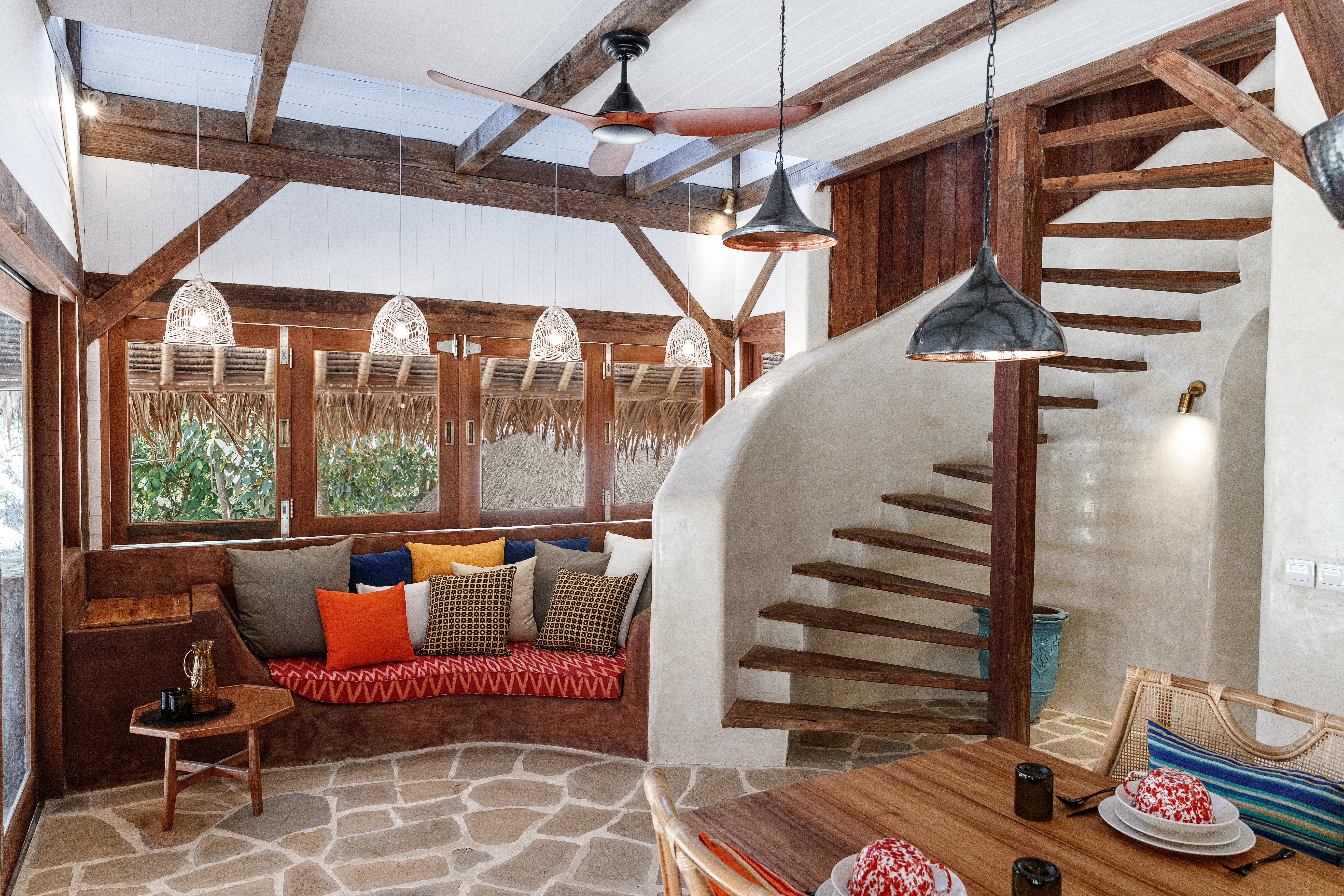 Villa Matahari Ubud Eco Village - Eco Community 3 Bedroom Villa in Sayan — photo 3 of 7