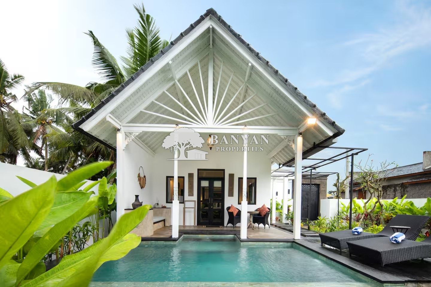 Villa putih - A Stylish 1-Bedroom Villa with Private Pool in Ubud