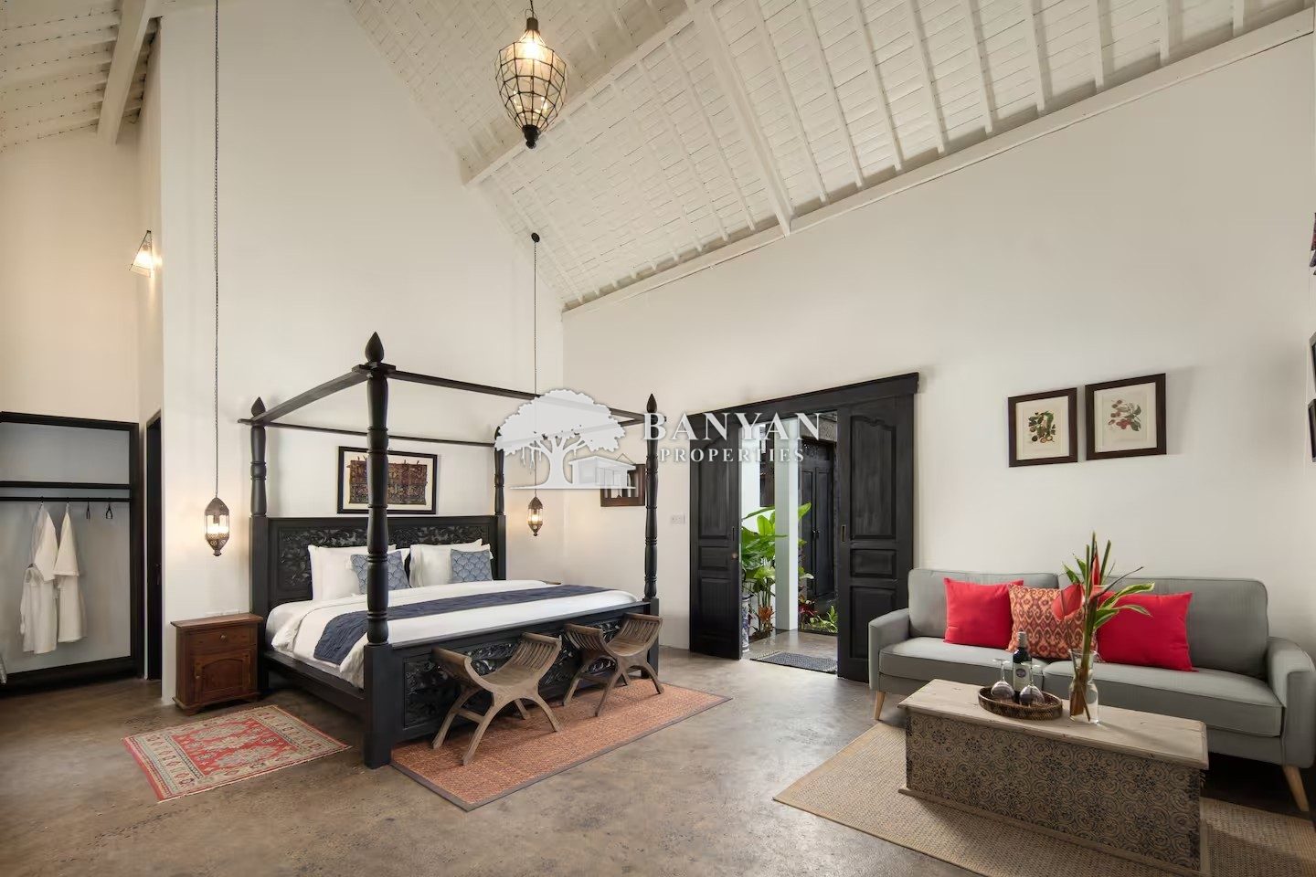 Villa putih - A Stylish 1-Bedroom Villa with Private Pool in Ubud — photo 4 of 8