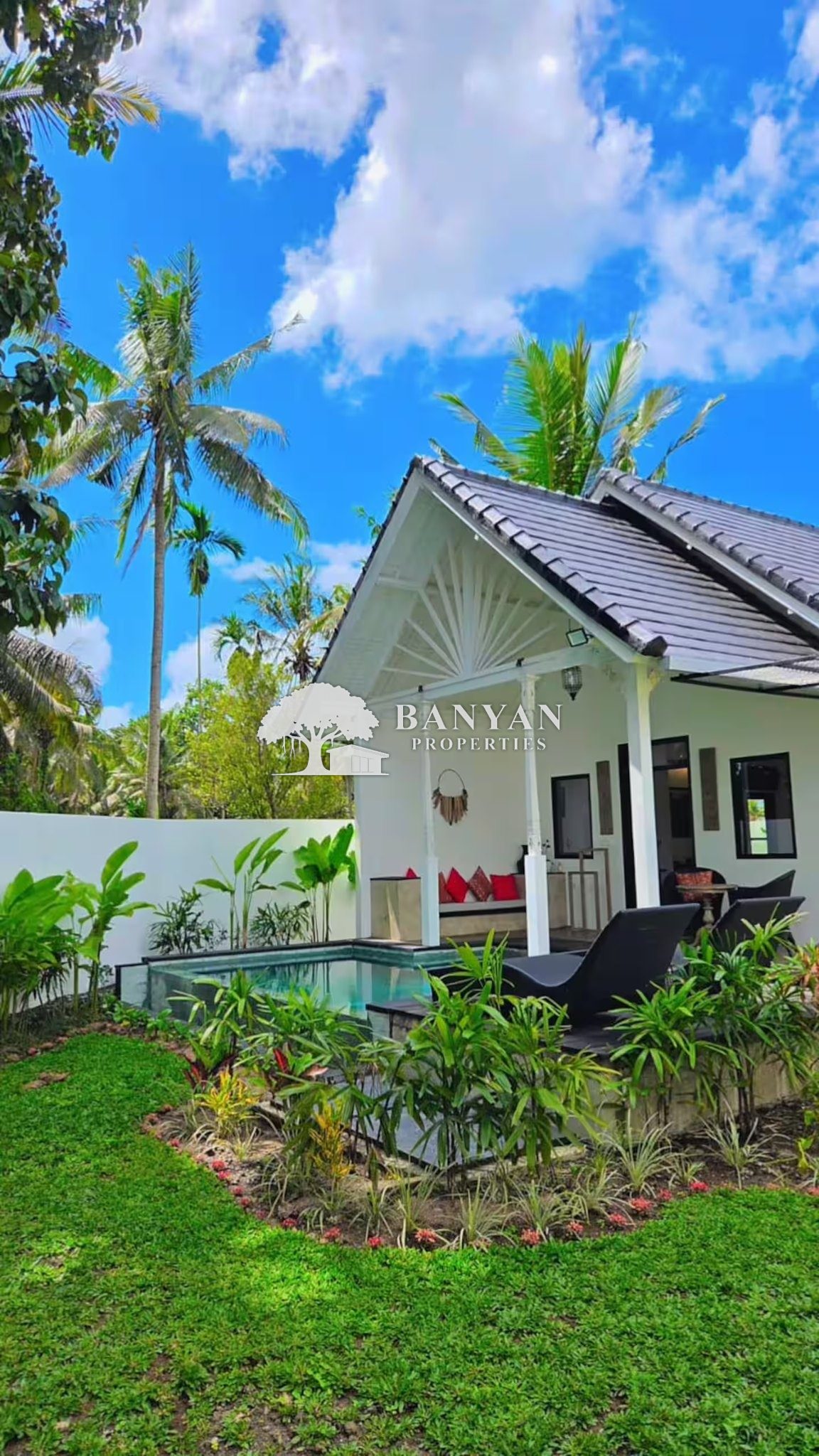 Villa putih - A Stylish 1-Bedroom Villa with Private Pool in Ubud — photo 7 of 8