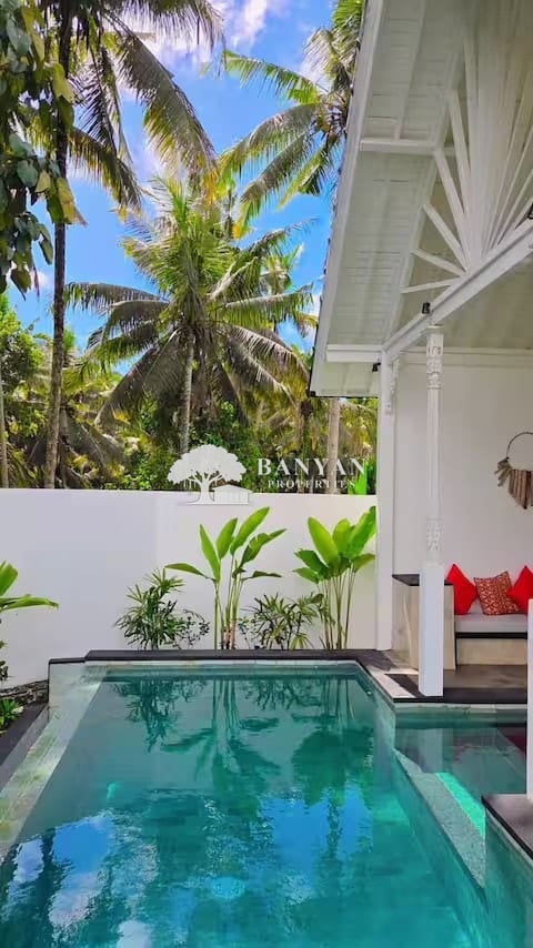 Villa putih - A Stylish 1-Bedroom Villa with Private Pool in Ubud — photo 8 of 8