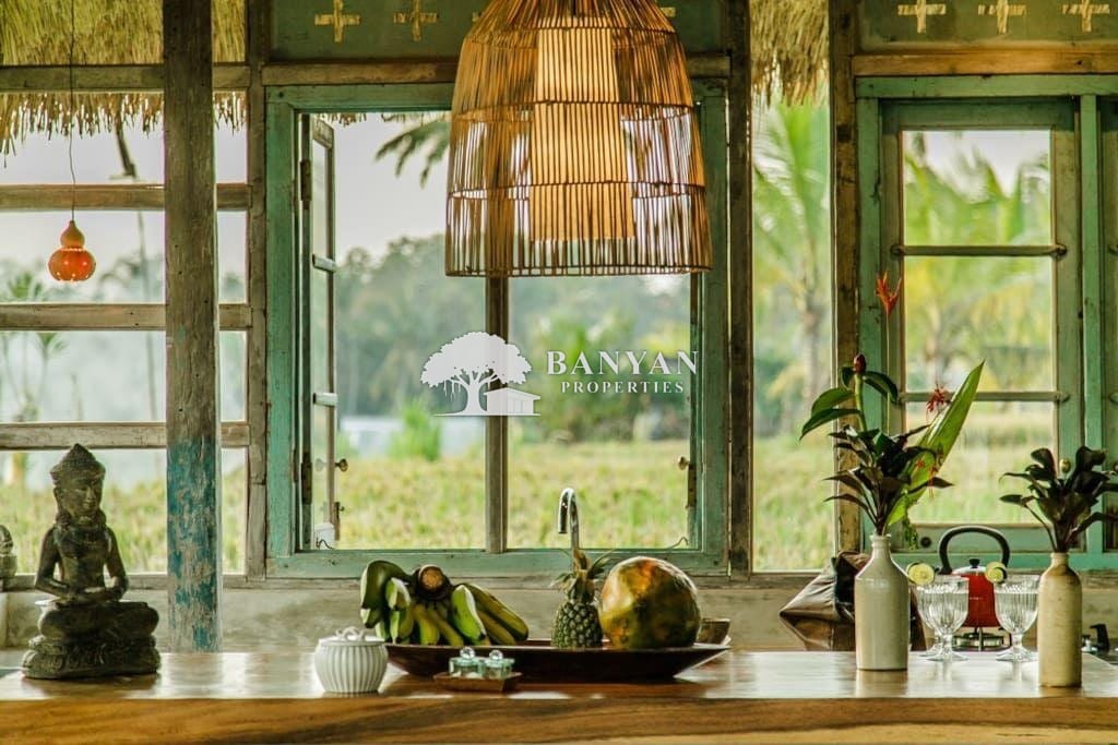 Charming Joglo House with Direct Rice Field Views and Lush Private Garden in Ubud, Bali — photo 7 of 11