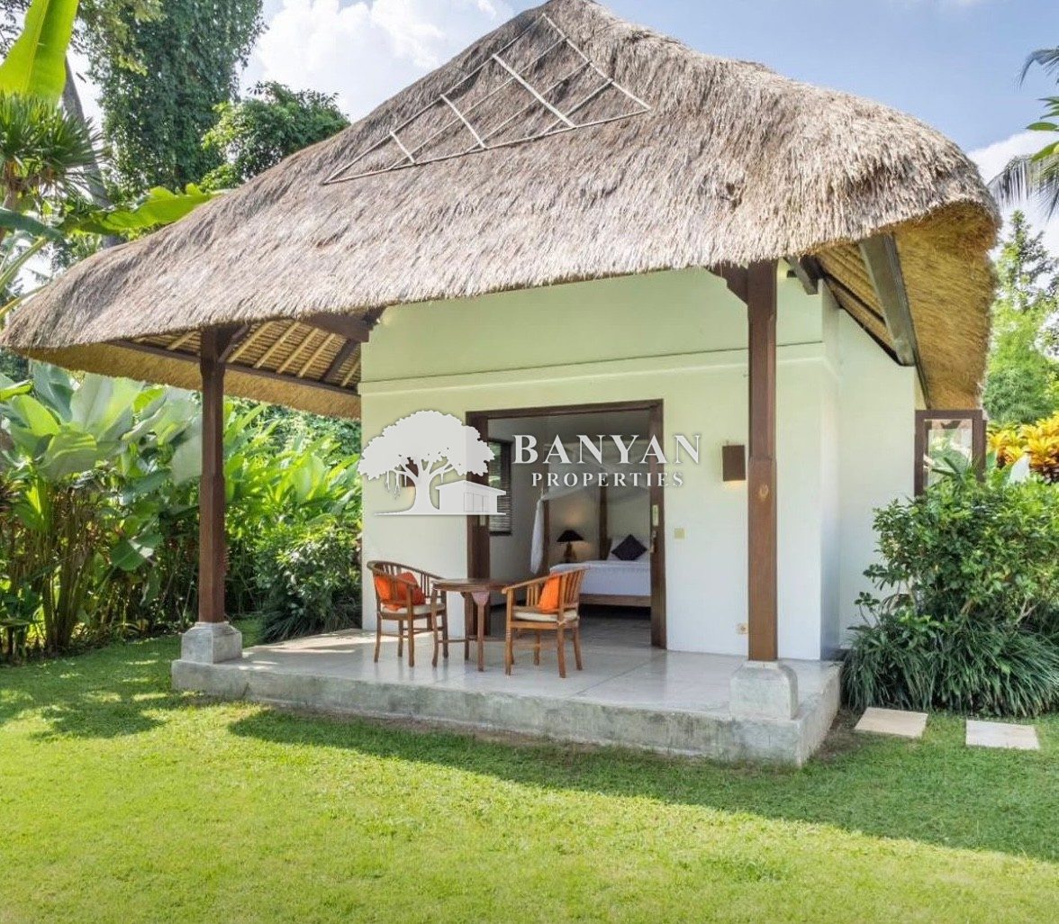 Spacious 3-Bedroom Balinese Villa with Private Pool and Jungle View — Peliatan, Ubud — photo 3 of 7