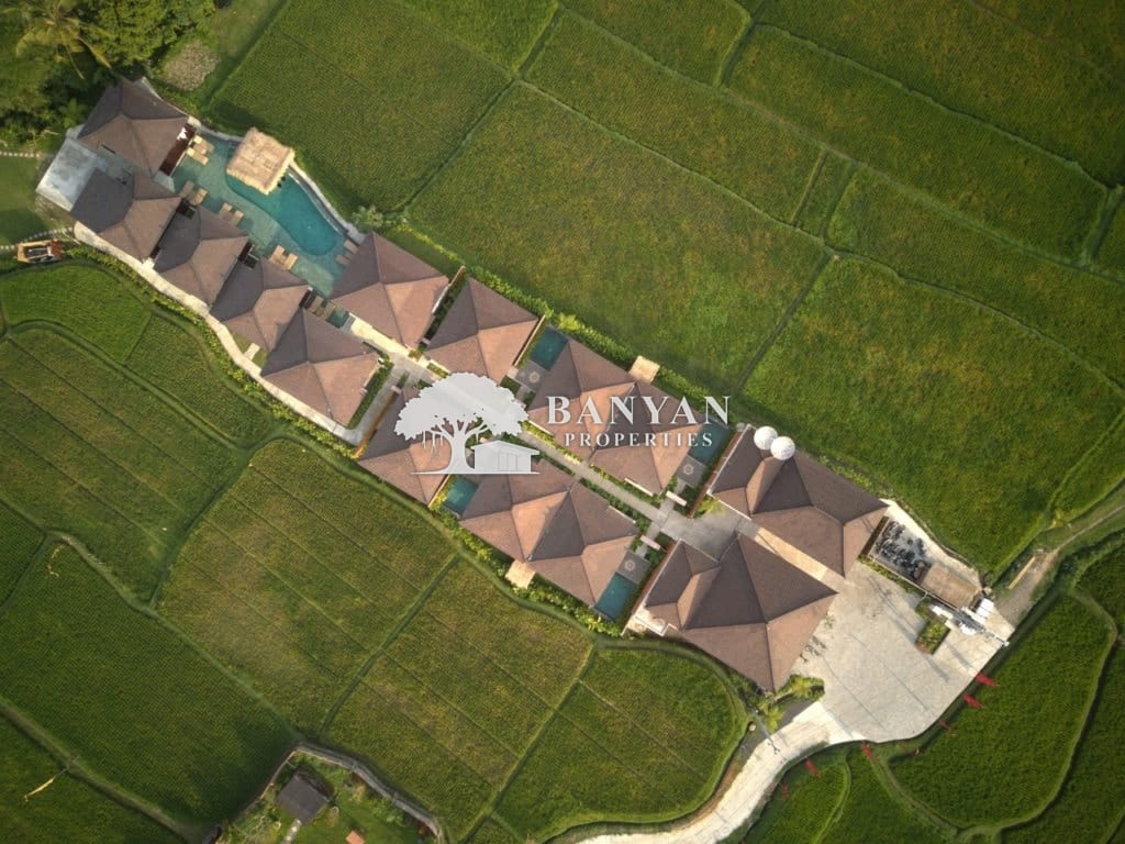 12-Villa Leasehold Estate For Sale with Restaurant, Main Pool & Scenic Rice Field Views — photo 10 of 12